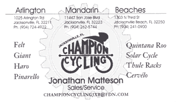 Champion Cycling