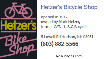 Hetzers Bike Shop